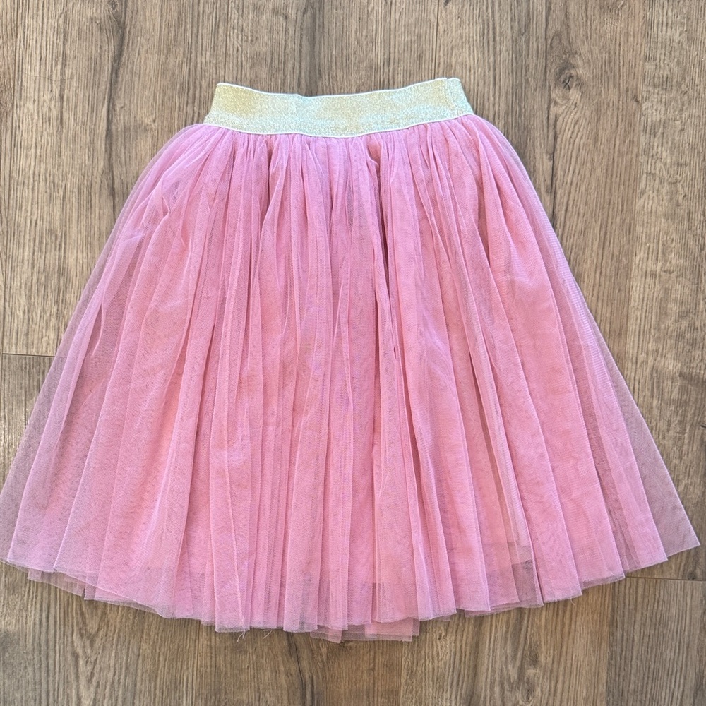 Elegant Pink Tulle Skirt